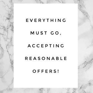 ✨Sale!!✨Everything needs to go